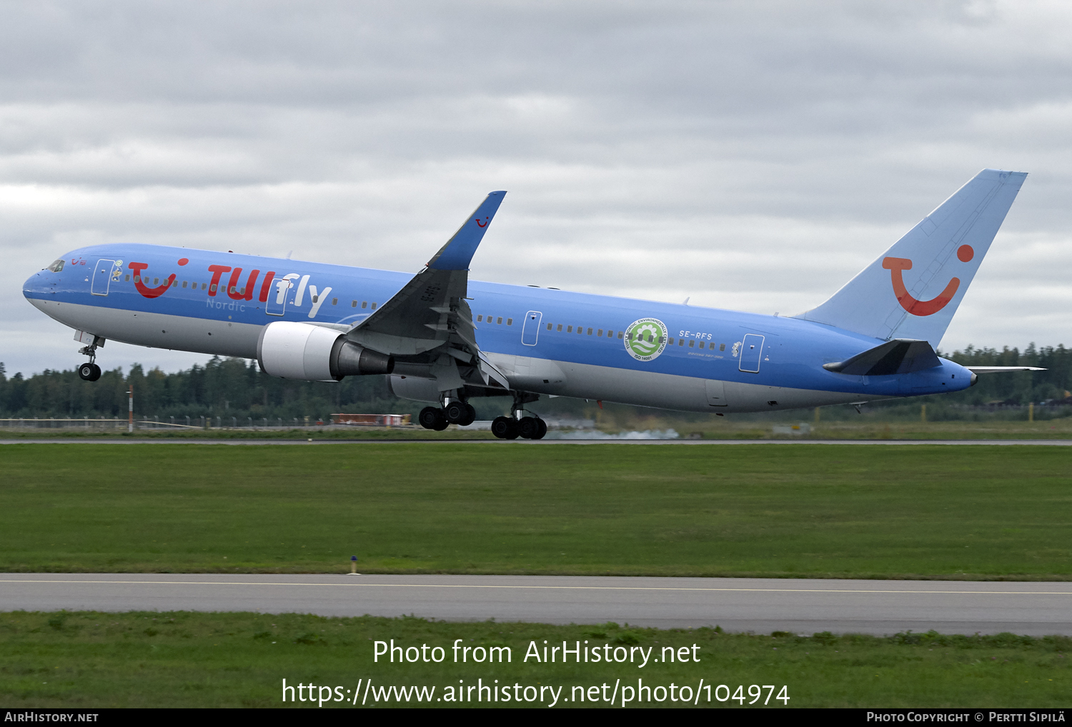 Aircraft Photo of SE-RFS | Boeing 767-304/ER | TUIfly Nordic | AirHistory.net #104974