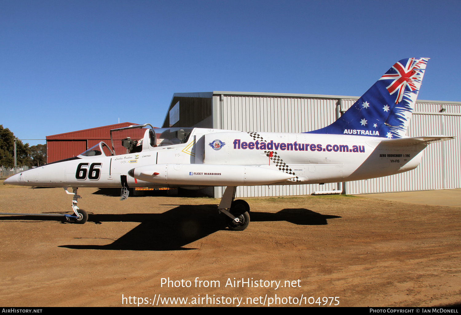 Aircraft Photo of VH-FIS | Aero L-39C Albatros | Fleet Adventures | AirHistory.net #104975