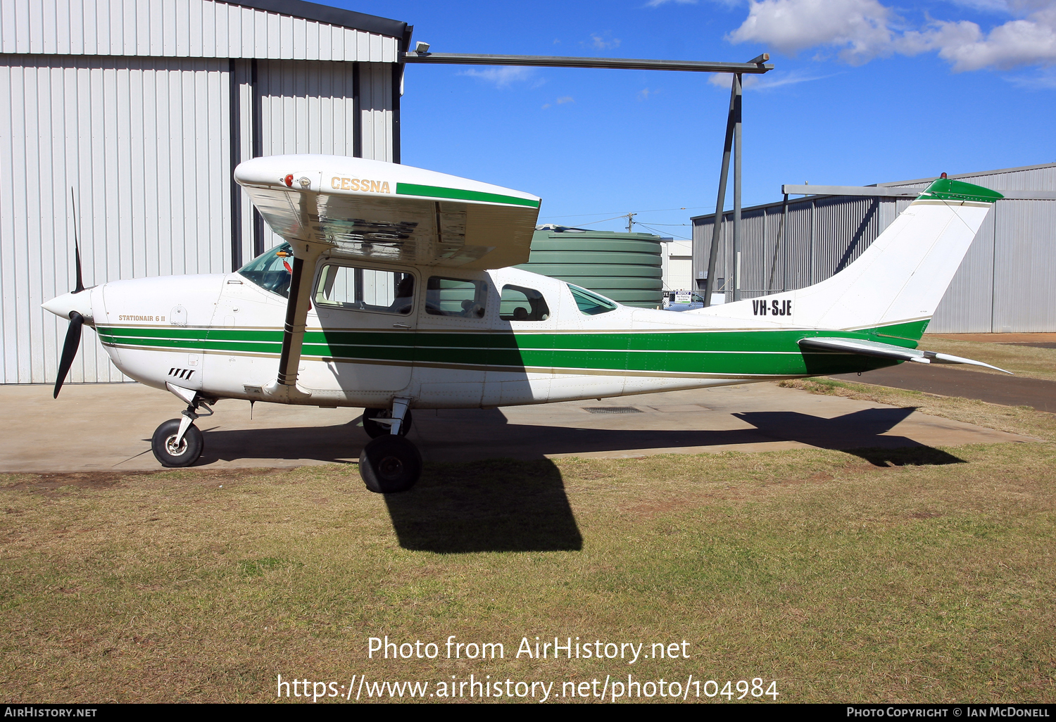 Aircraft Photo of VH-SJE | Cessna U206F Stationair | AirHistory.net #104984