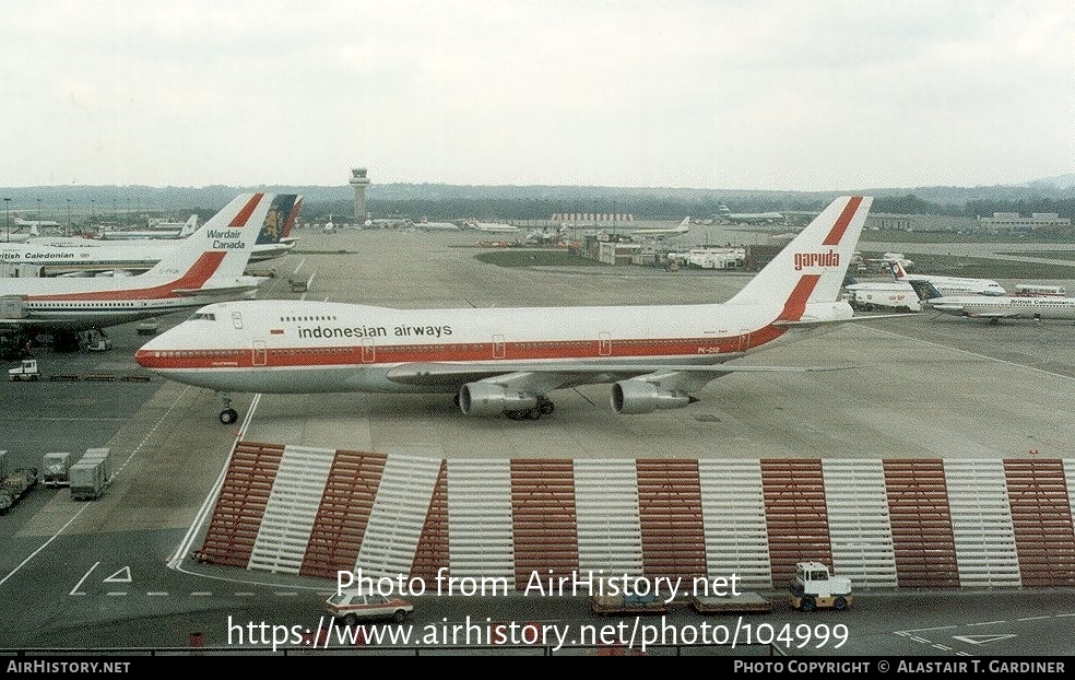 Aircraft Photo of PK-GSB | Boeing 747-2U3B | Garuda Indonesian Airways | AirHistory.net #104999