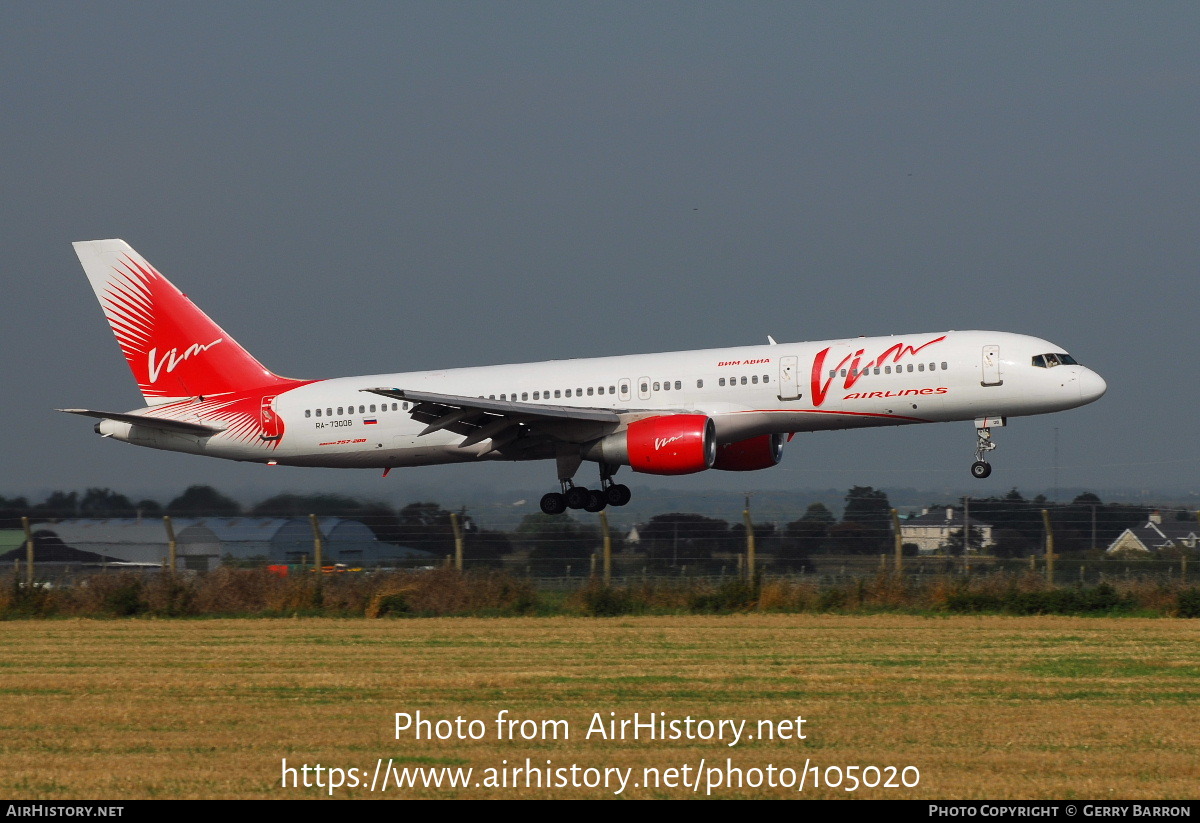 Aircraft Photo of RA-73008 | Boeing 757-230 | VIM Airlines | AirHistory.net #105020