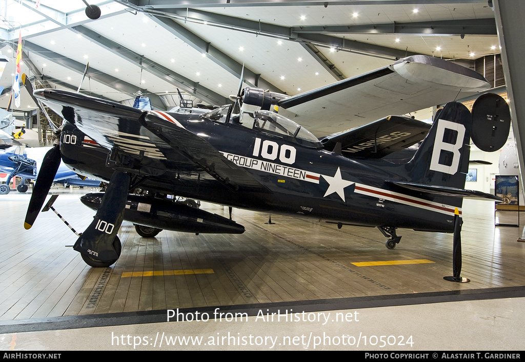 Aircraft Photo of 121710 | Grumman F8F-2 Bearcat | USA - Navy | AirHistory.net #105024