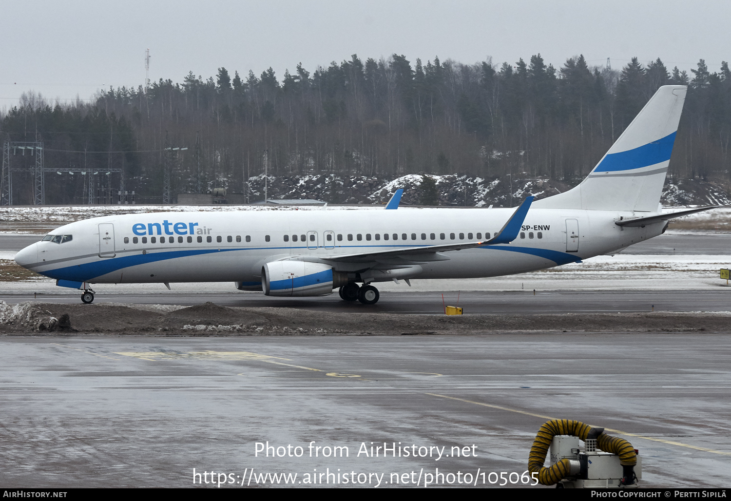 Aircraft Photo of SP-ENW | Boeing 737-86J | Enter Air | AirHistory.net #105065