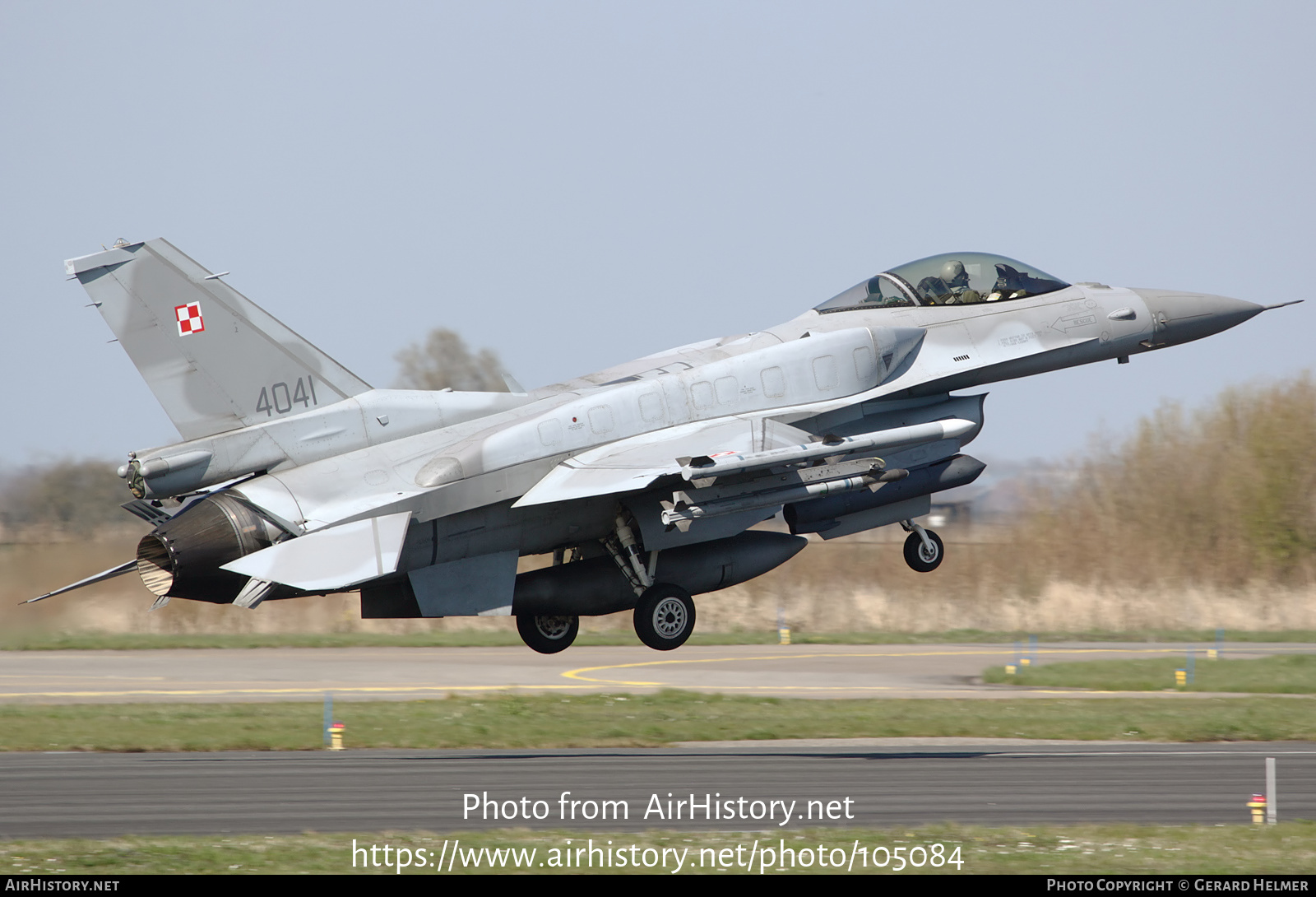 Aircraft Photo of 4041 | Lockheed Martin F-16CJ Fighting Falcon | Poland - Air Force | AirHistory.net #105084