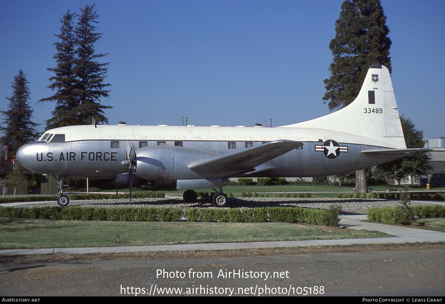 Aircraft Photo of 53-3489 / 33489 | Convair T-29C | USA - Air Force | AirHistory.net #105188