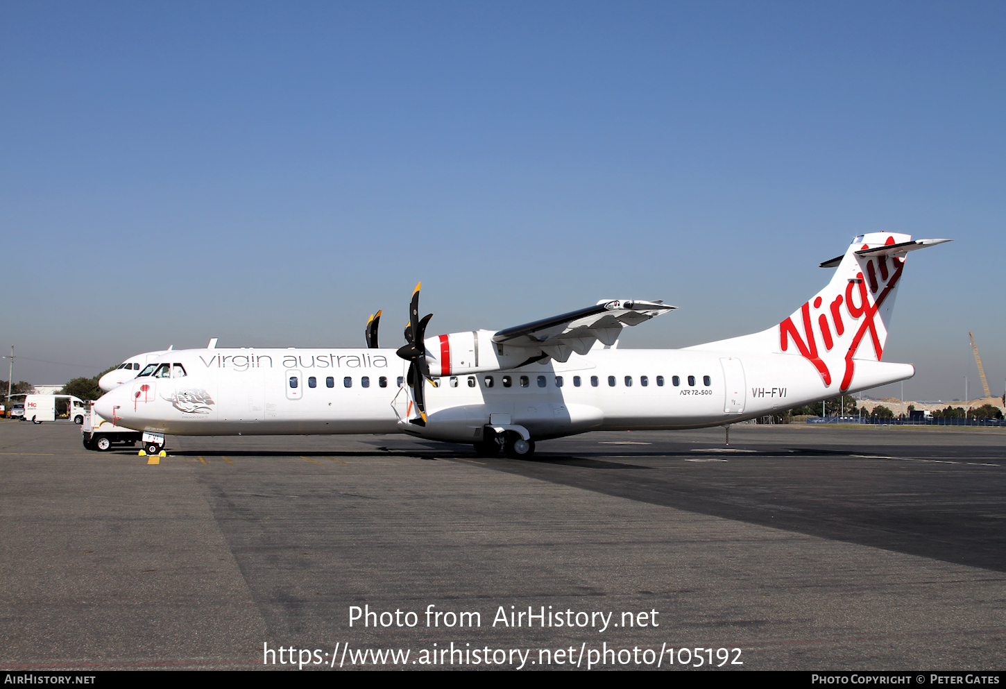 Aircraft Photo of VH-FVI | ATR ATR-72-500 (ATR-72-212A) | Virgin Australia Regional Airlines | AirHistory.net #105192