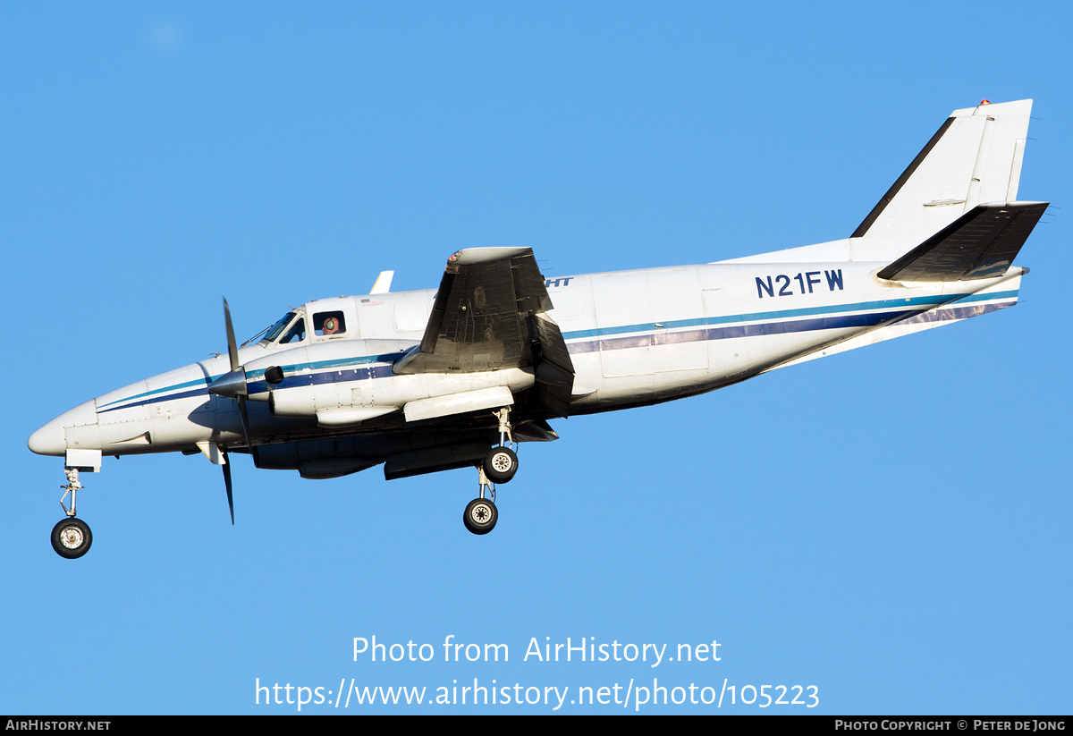 Aircraft Photo of N21FW | Beech 99A Airliner | Ameriflight | AirHistory.net #105223