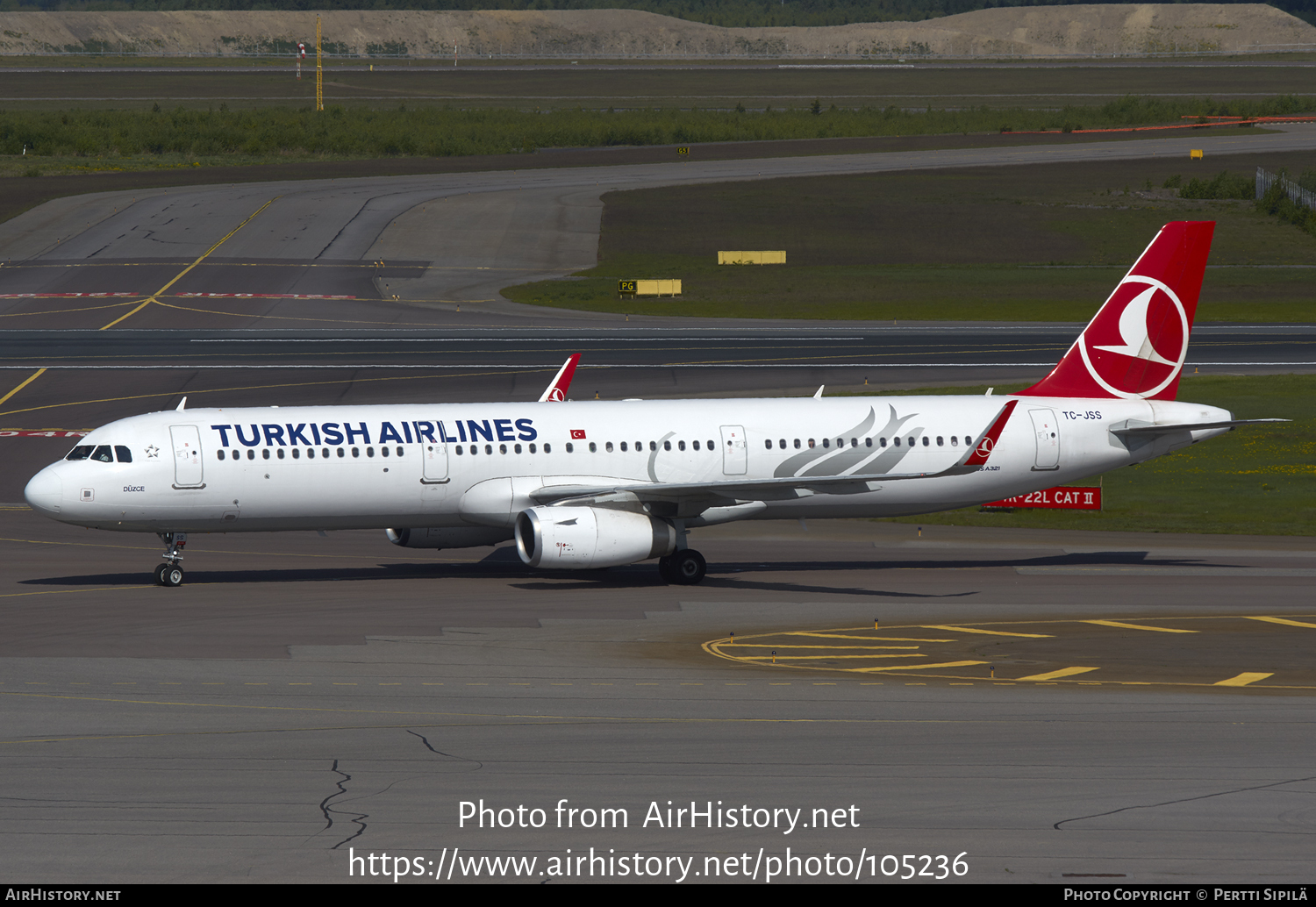 Aircraft Photo of TC-JSS | Airbus A321-231 | Turkish Airlines | AirHistory.net #105236