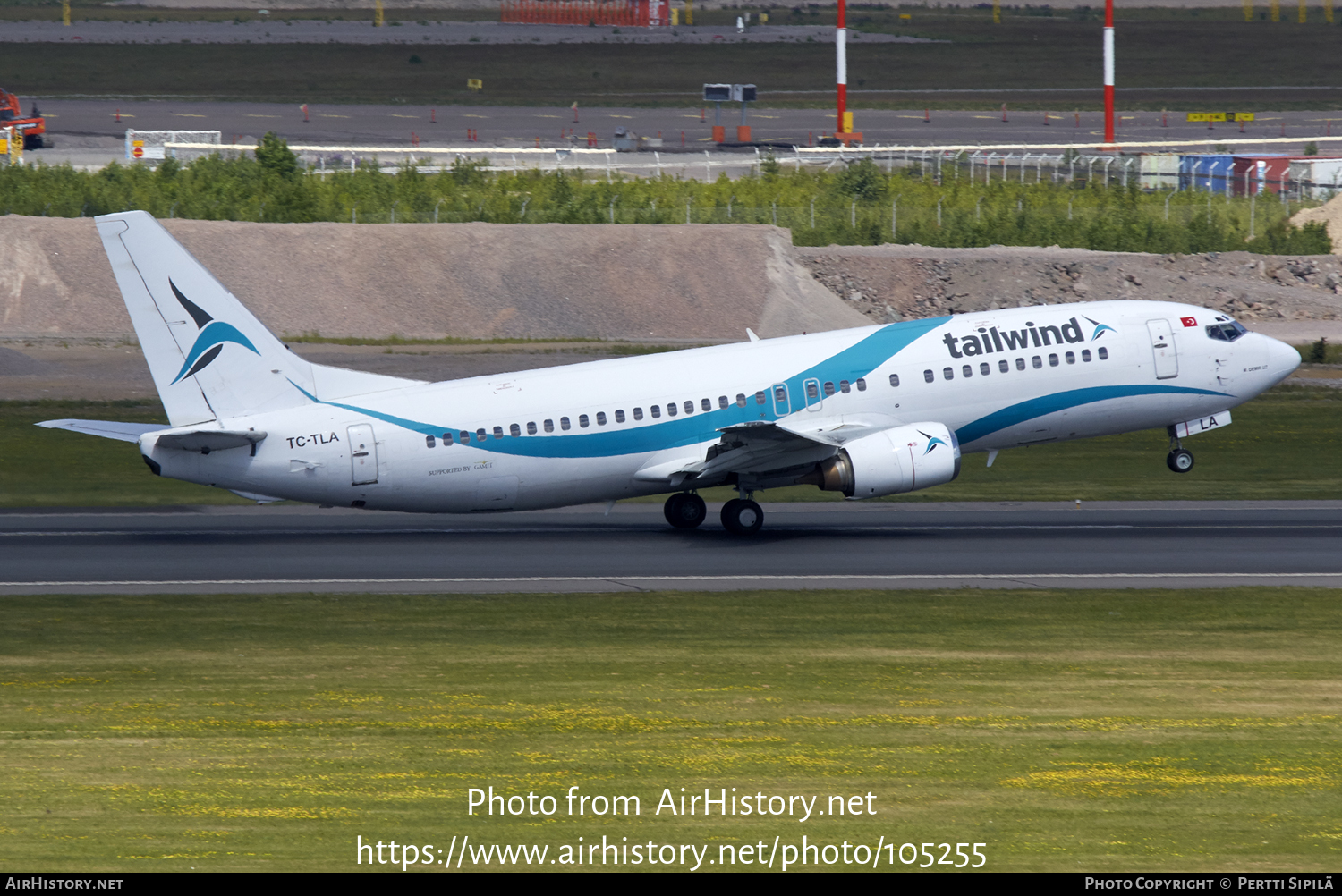 Aircraft Photo of TC-TLA | Boeing 737-4Q8 | Tailwind Airlines | AirHistory.net #105255