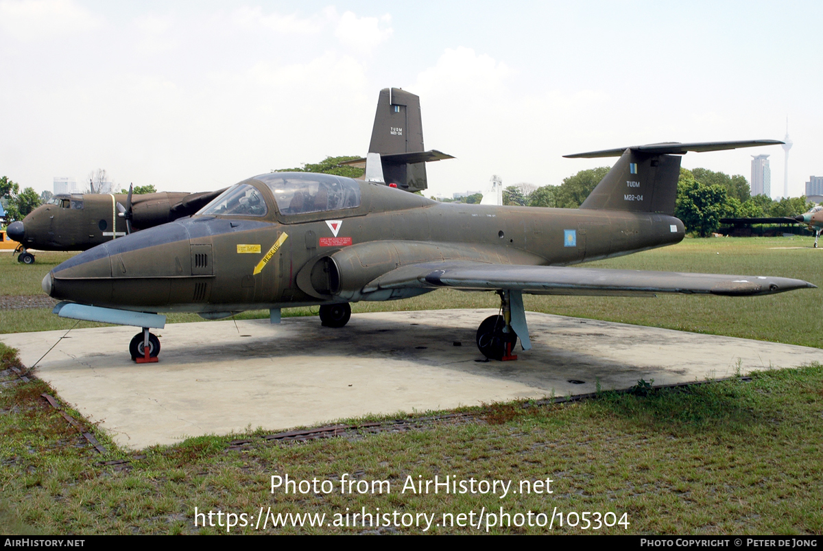 Aircraft Photo of M22-04 | Canadair CL-41G-5 Tebuan | Malaysia - Air Force | AirHistory.net #105304