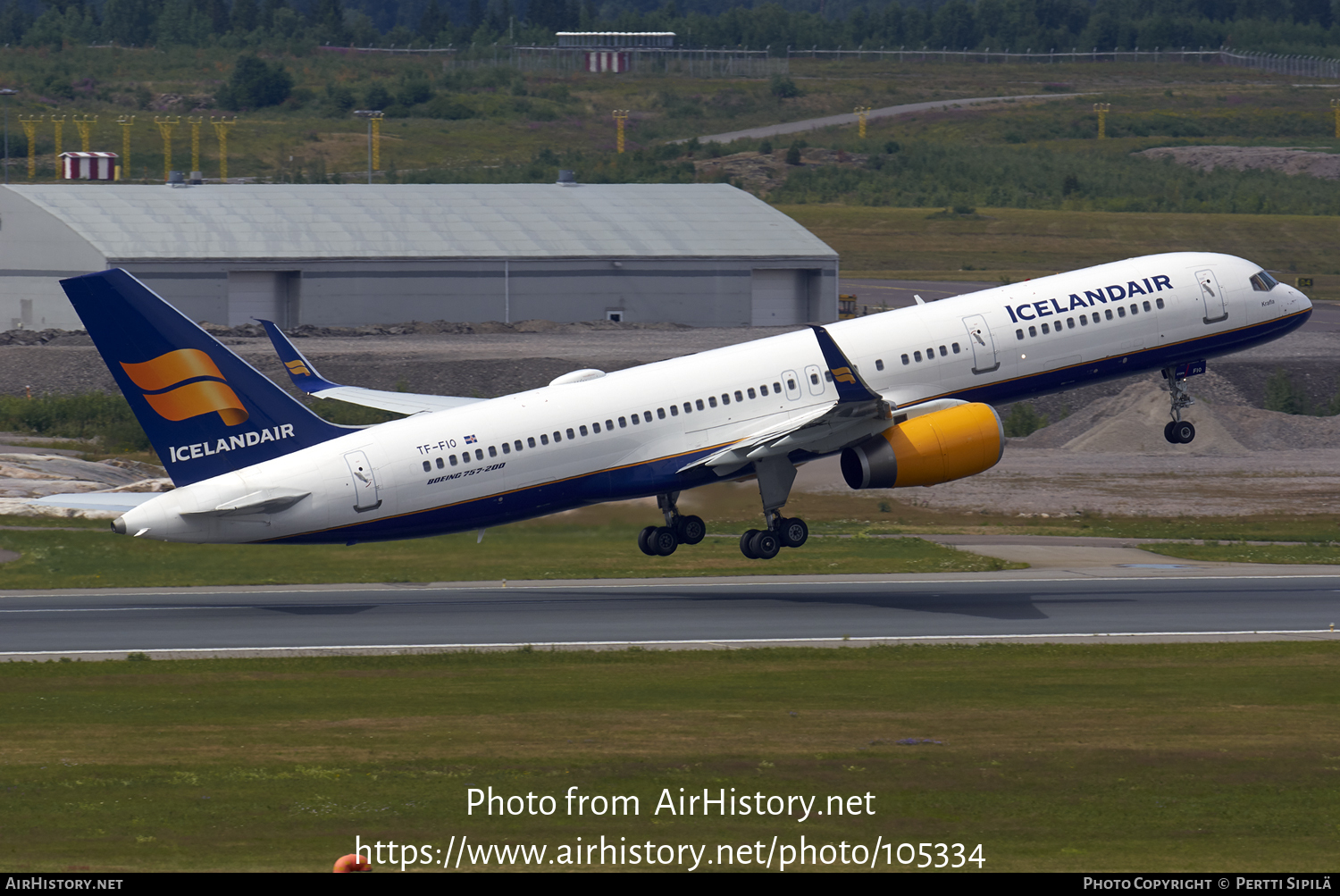 Aircraft Photo of TF-FIO | Boeing 757-208 | Icelandair | AirHistory.net #105334