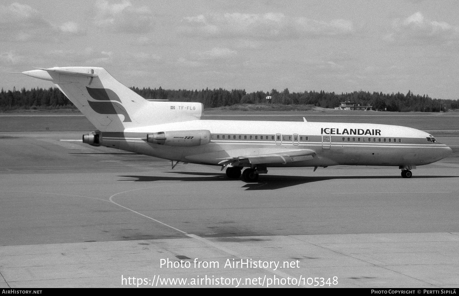 Aircraft Photo of TF-FLG | Boeing 727-185C | Icelandair | AirHistory.net #105348