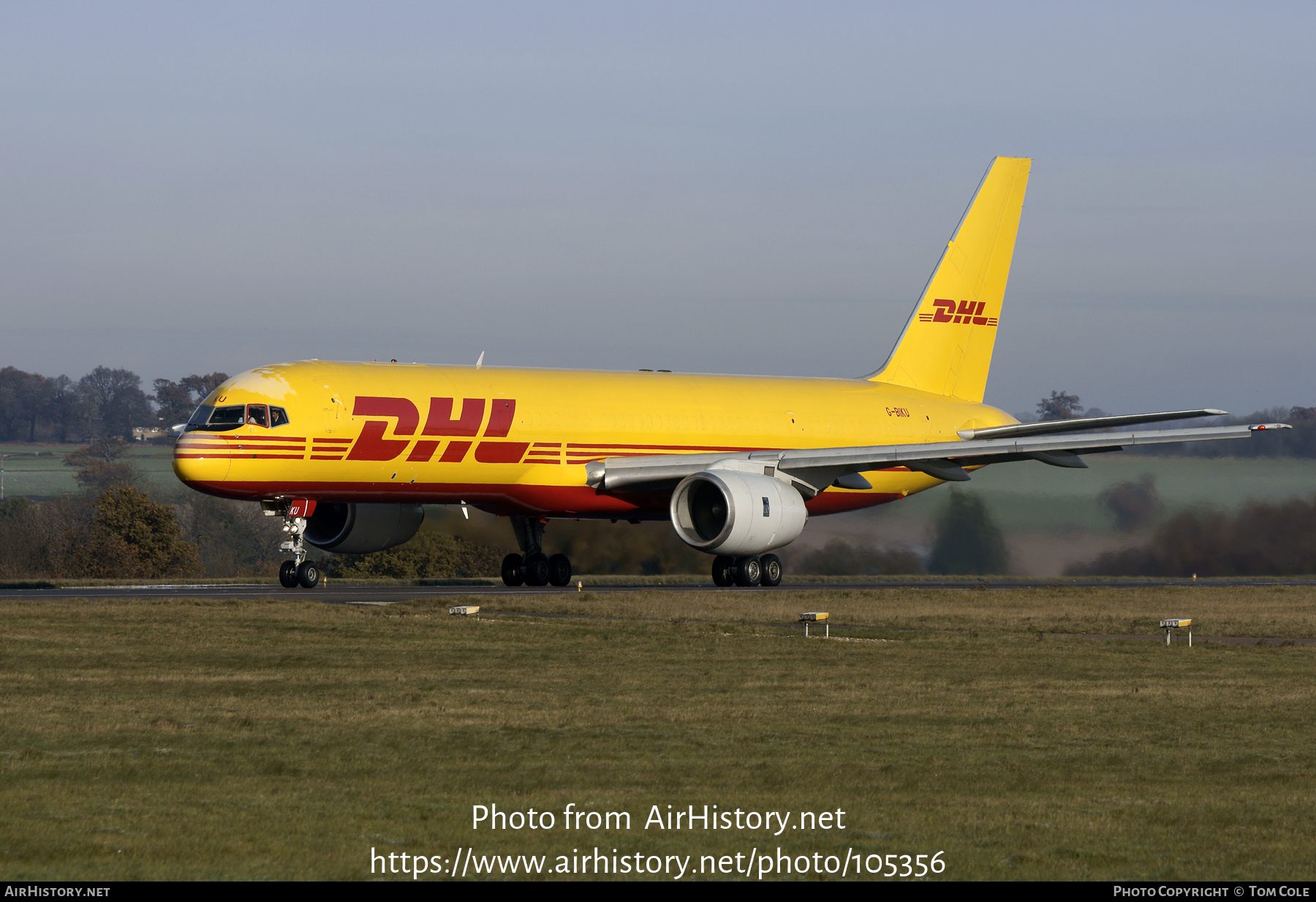 Aircraft Photo of G-BIKU | Boeing 757-236 | DHL International | AirHistory.net #105356