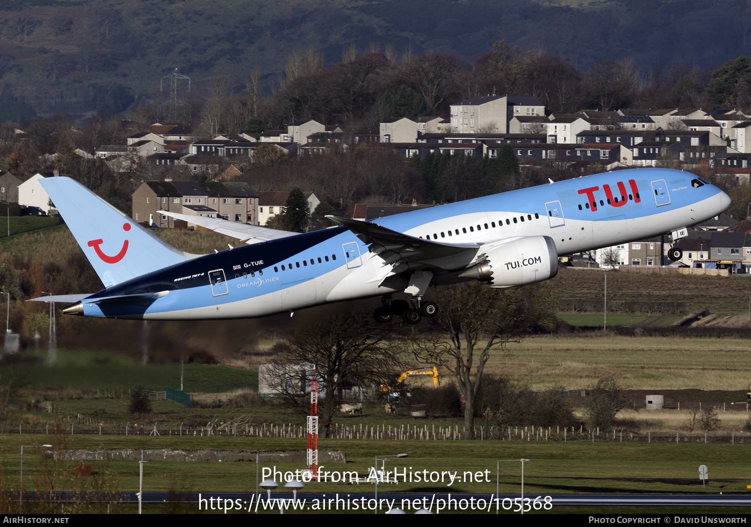 Aircraft Photo of G-TUIE | Boeing 787-8 Dreamliner | TUI | AirHistory.net #105368