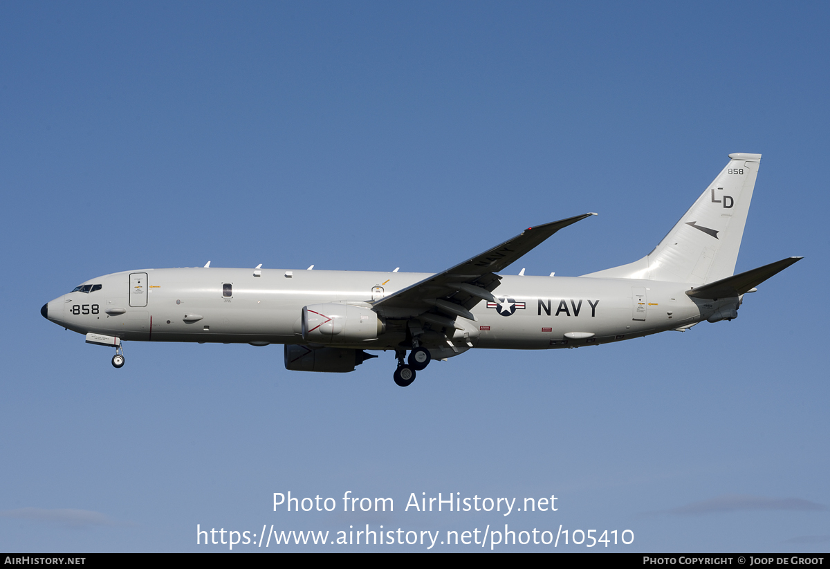 Aircraft Photo of 168858 | Boeing P-8A Poseidon | USA - Navy | AirHistory.net #105410