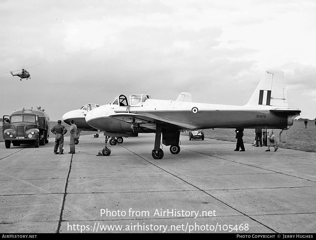 Aircraft Photo of XD679 | Hunting Percival P.84 Jet Provost T1 | UK - Air Force | AirHistory.net #105468