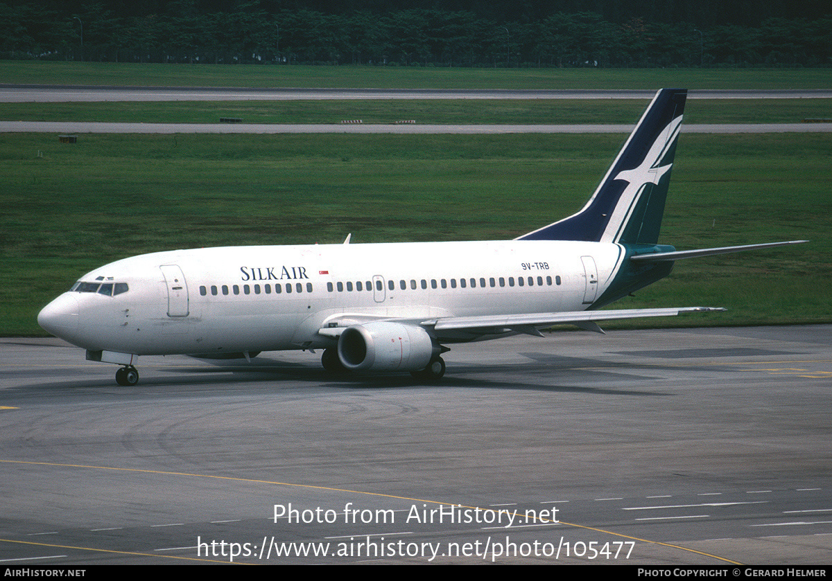 Aircraft Photo of 9V-TRB | Boeing 737-3Y0 | SilkAir | AirHistory.net #105477