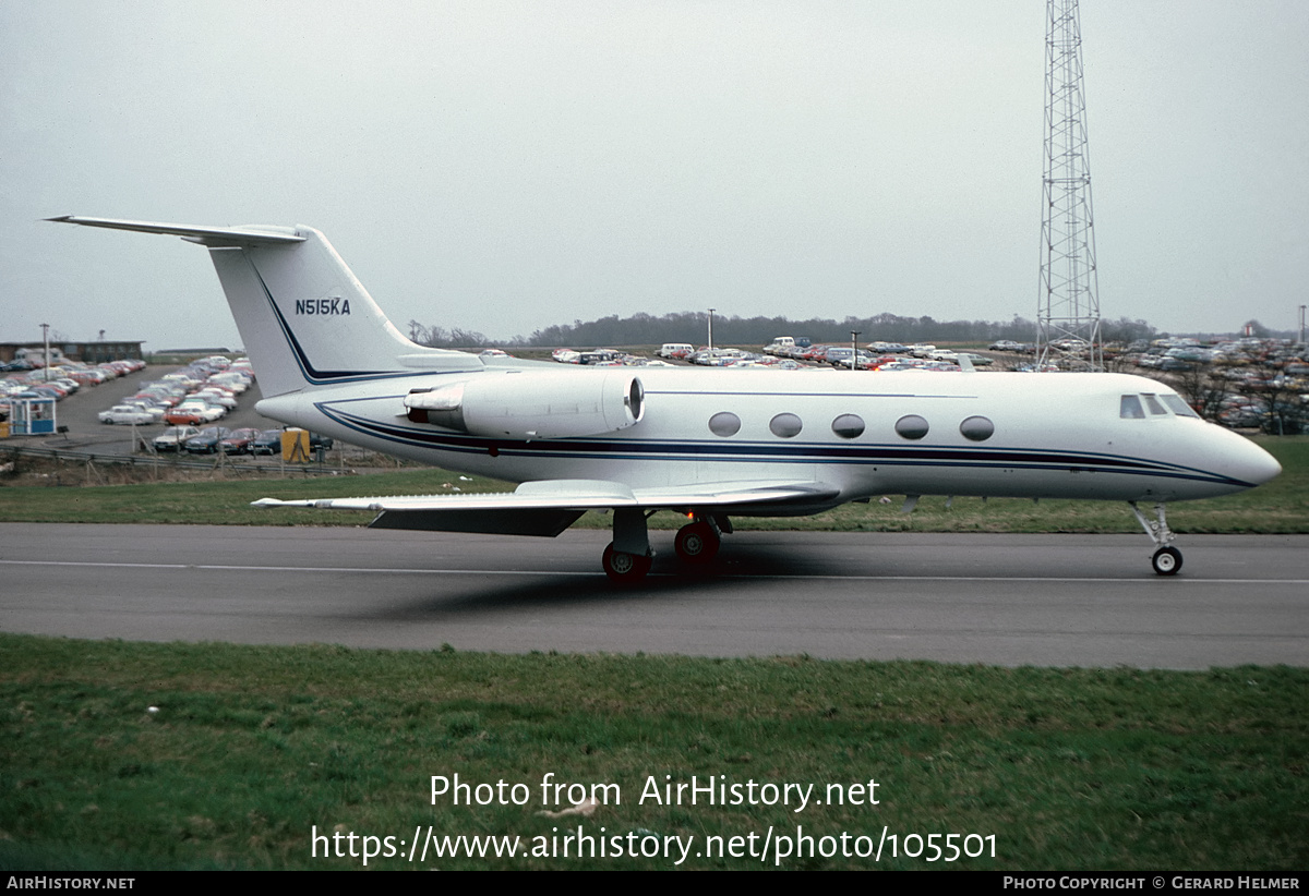 Aircraft Photo of N515KA | Grumman American G-1159 Gulfstream II | AirHistory.net #105501