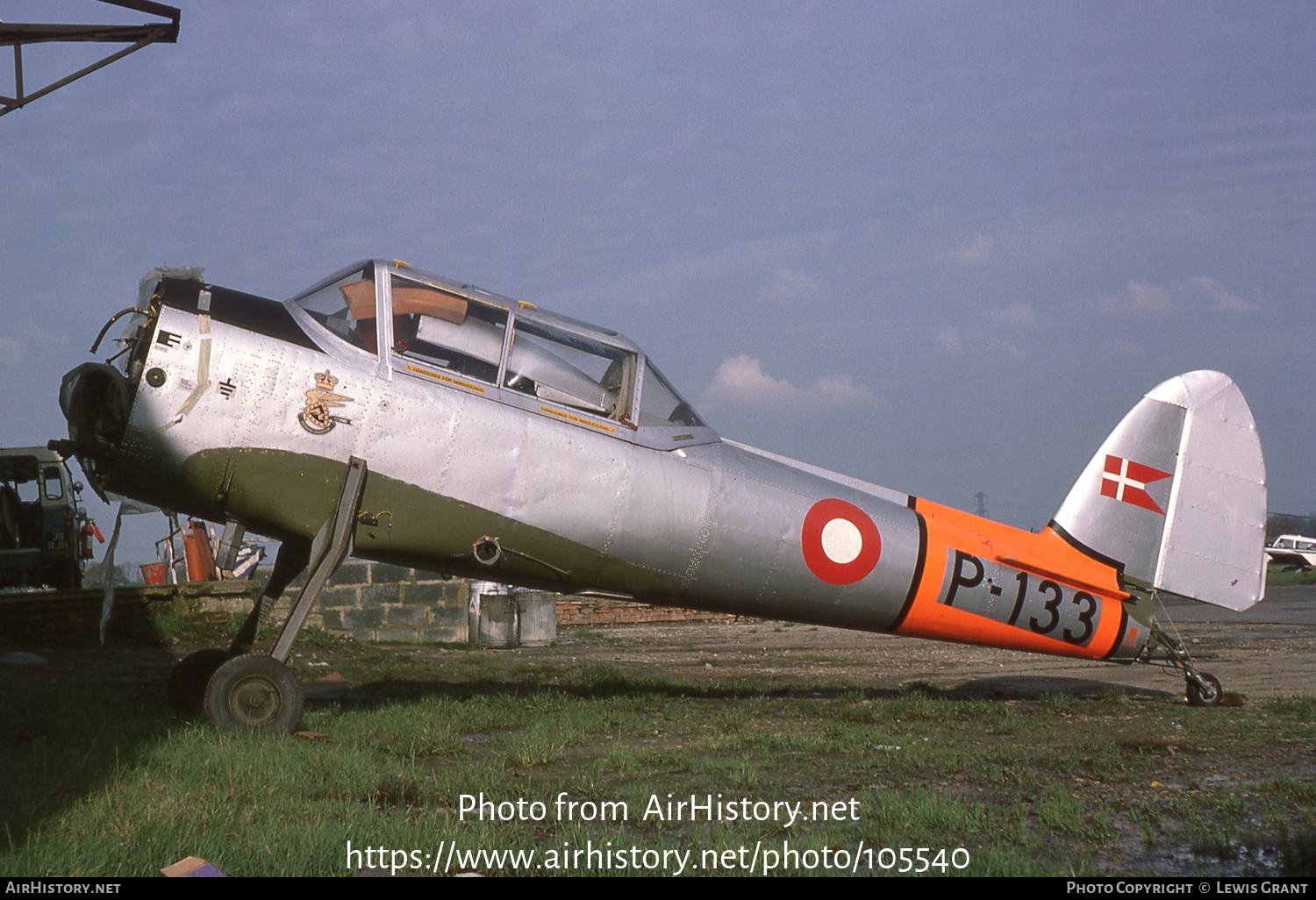 Aircraft Photo of P-133 | De Havilland DHC-1 Chipmunk T20 | Denmark - Air Force | AirHistory.net #105540