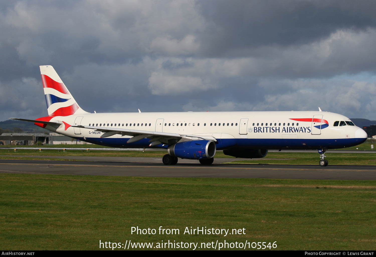 Aircraft Photo of G-MEDM | Airbus A321-231 | British Airways | AirHistory.net #105546