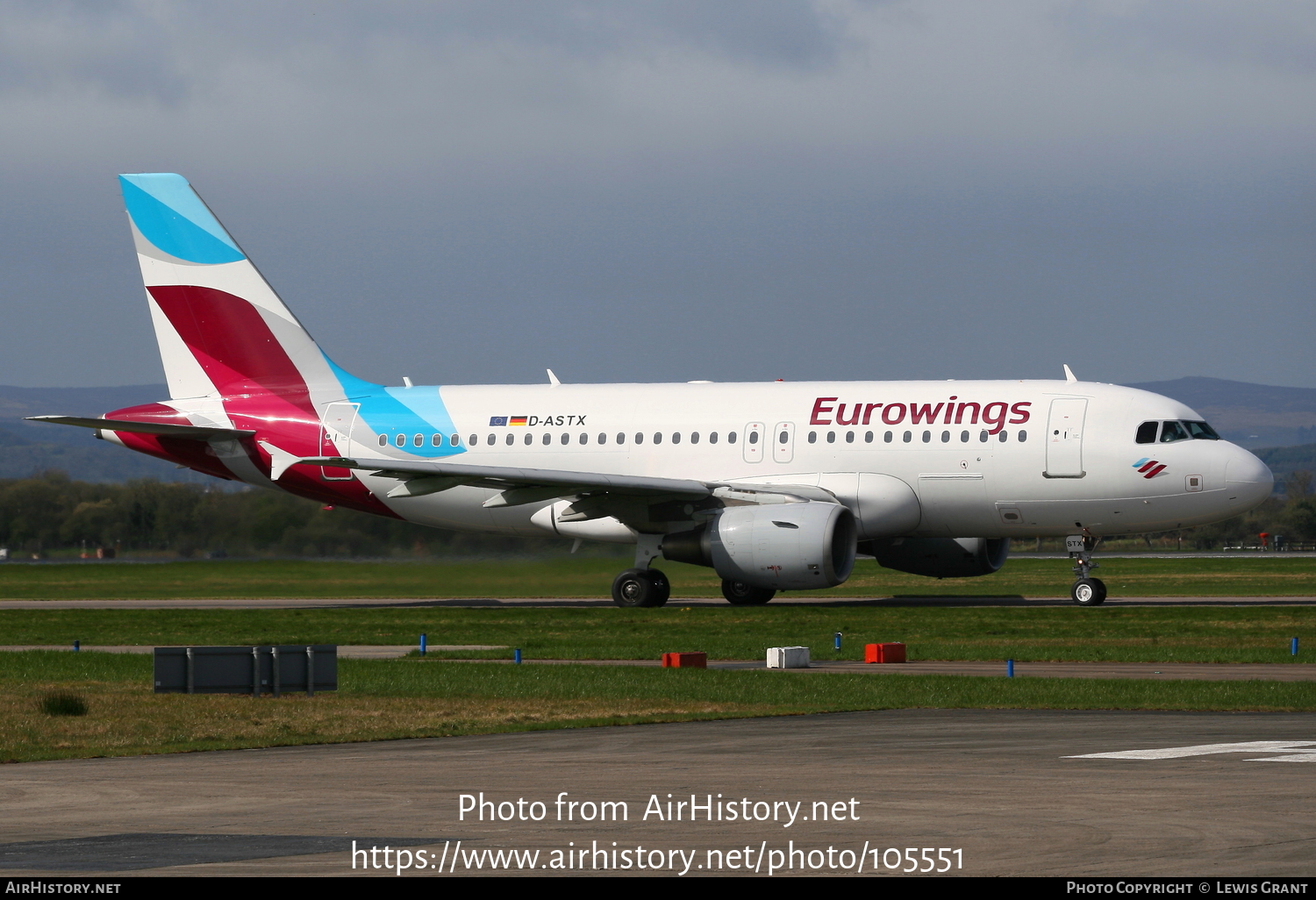 Aircraft Photo of D-ASTX | Airbus A319-112 | Eurowings | AirHistory.net #105551