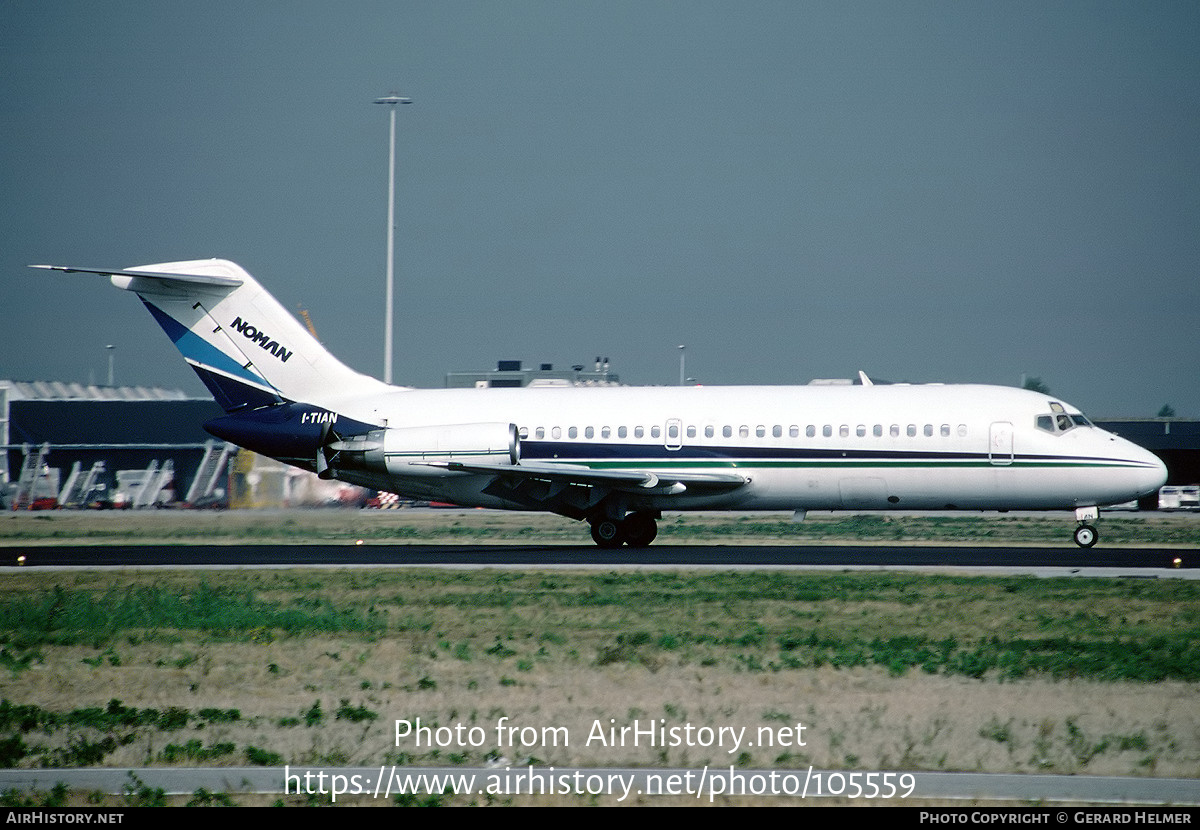 Aircraft Photo of I-TIAN | Douglas DC-9-15RC | Noman | AirHistory.net #105559