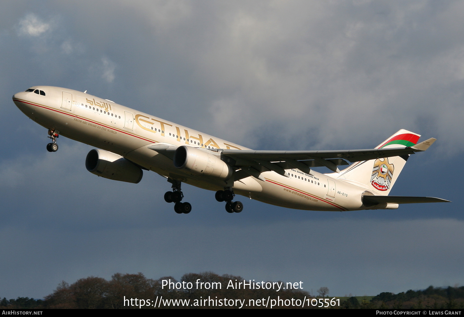 Aircraft Photo of A6-EYO | Airbus A330-243 | Etihad Airways | AirHistory.net #105561