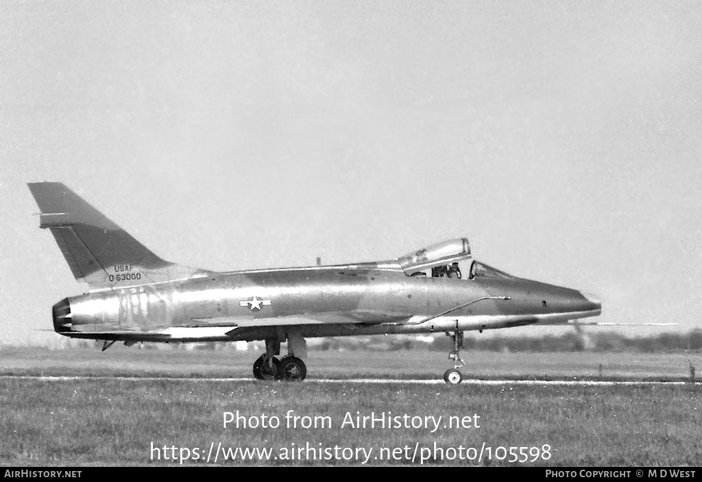 Aircraft Photo of 56-3000 / 0-63000 | North American F-100D Super Sabre | USA - Air Force | AirHistory.net #105598