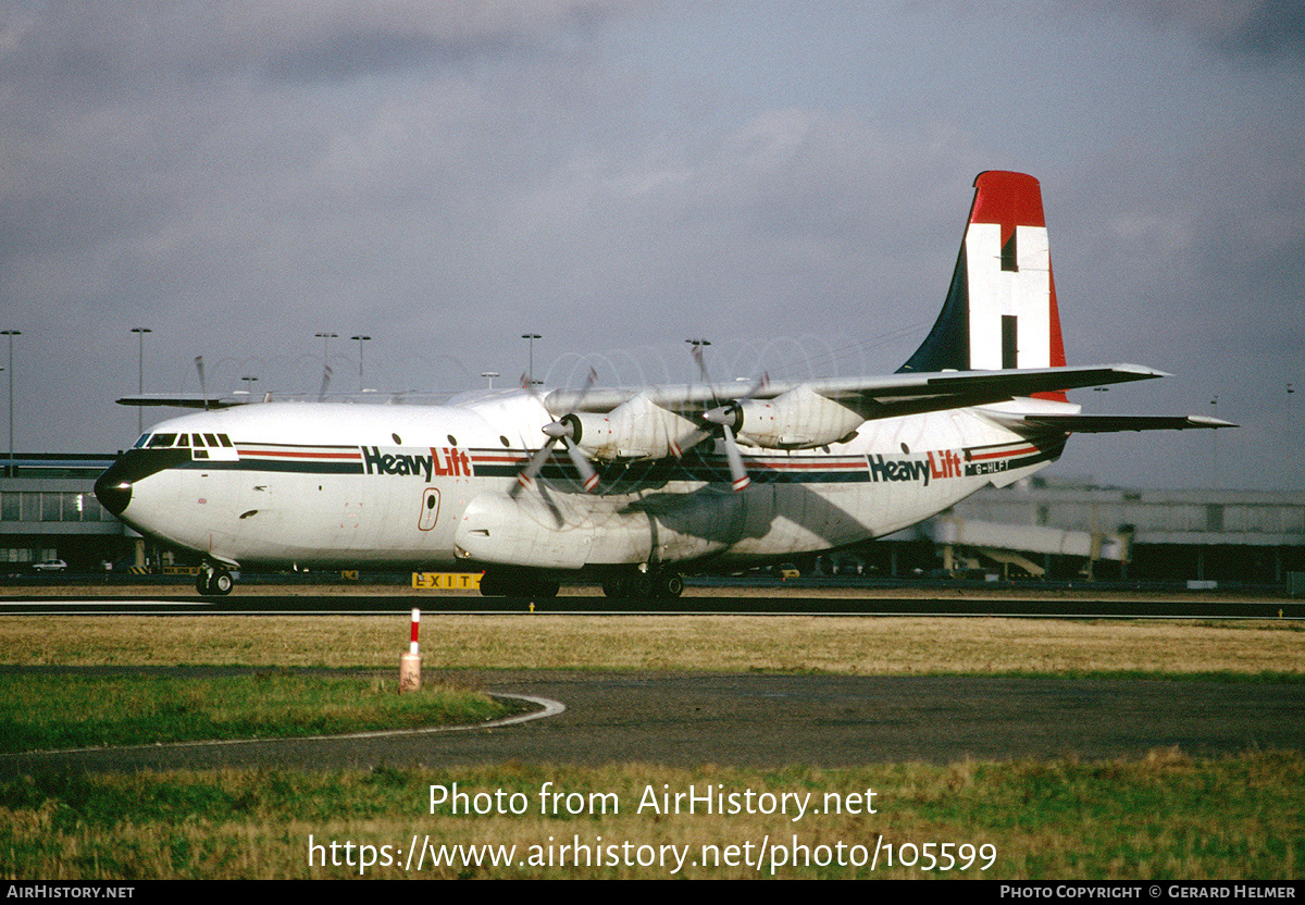 Aircraft Photo of G-HLFT | Short SC.5 Belfast C1 | HeavyLift Cargo Airlines | AirHistory.net #105599