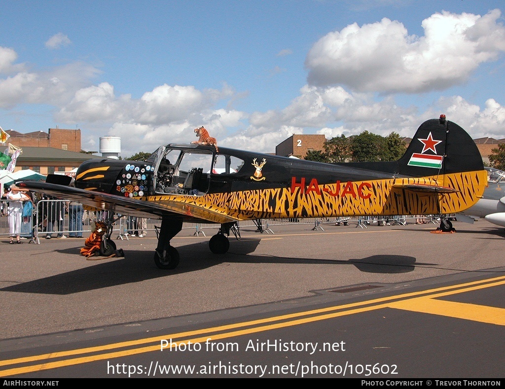 Aircraft Photo of HA-JAC | Yakovlev Yak-18T | AirHistory.net #105602