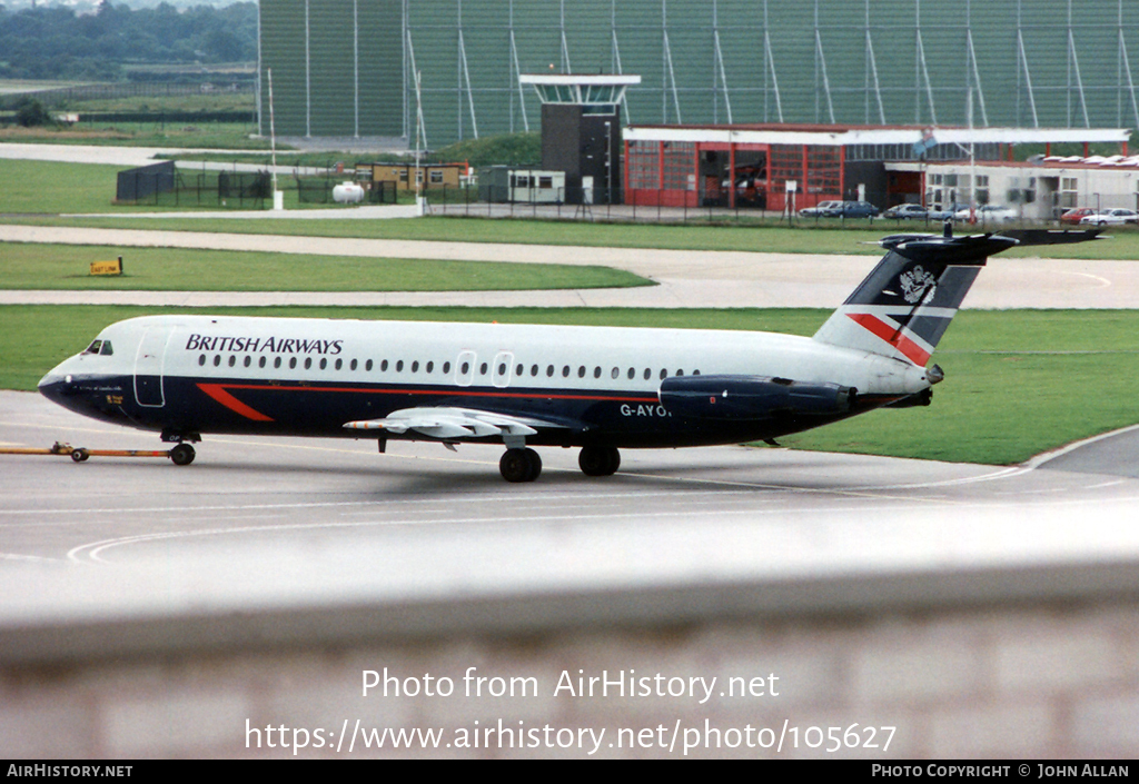 Aircraft Photo of G-AYOP | BAC 111-530FX One-Eleven | British Airways | AirHistory.net #105627