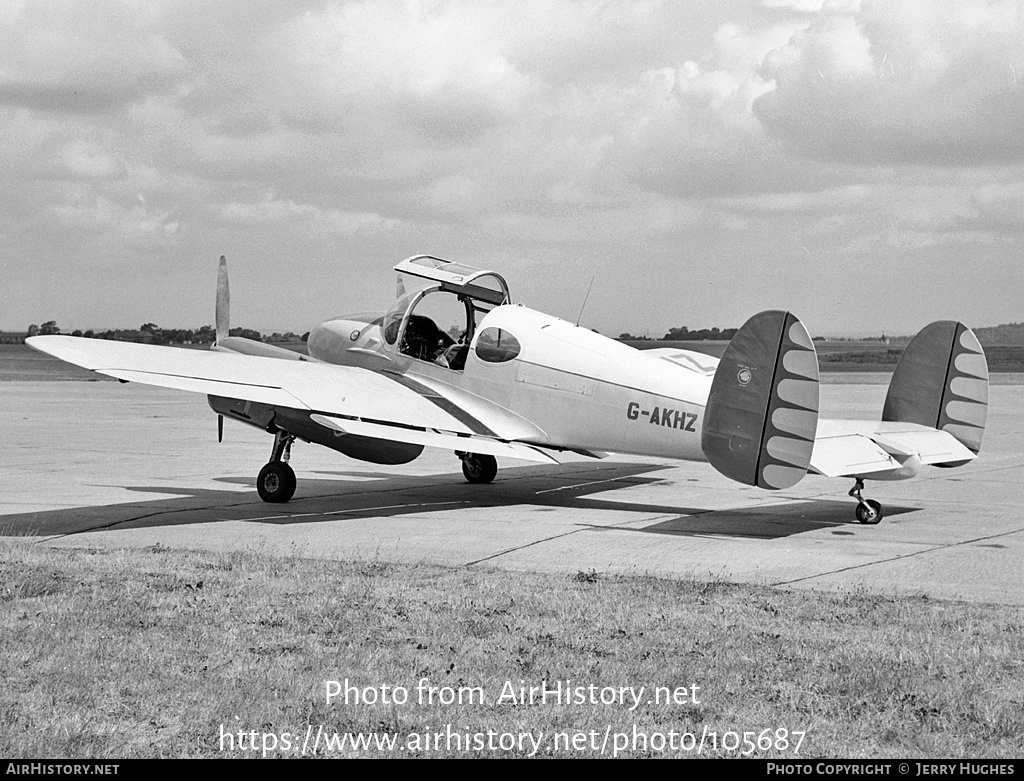 Aircraft Photo of G-AKHZ | Miles M.65 Gemini 7 | AirHistory.net #105687