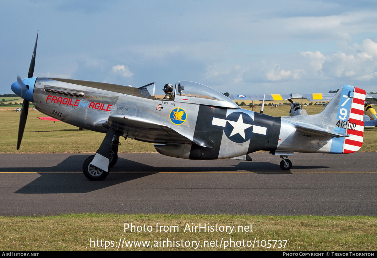 Aircraft Photo of N98CF / NL98CF / 412018 | North American P-51K Mustang | AirHistory.net #105737