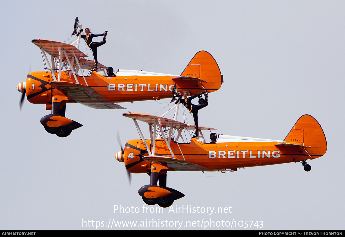 Aircraft Photo of SE-BOG | Boeing N2S-3 Kaydet (B75N1) | AirHistory.net #105743