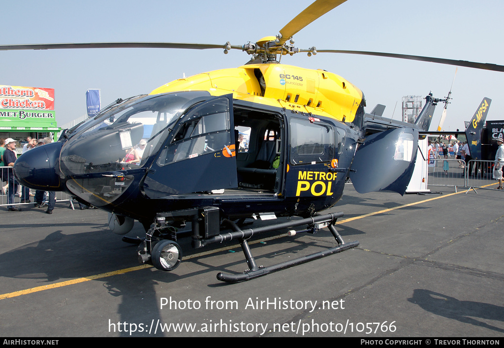 Aircraft Photo of G-MPSA | Eurocopter-Kawasaki EC-145 (BK-117C-2) | Metropolitan Police | AirHistory.net #105766