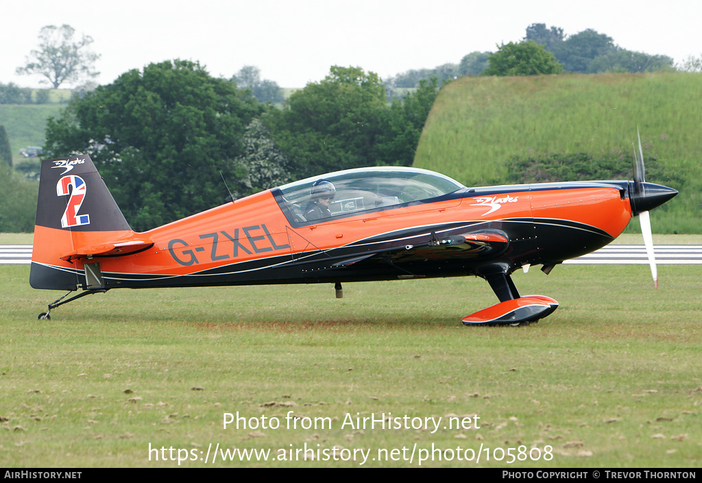 Aircraft Photo of G-ZXEL | Extra EA-300L | The Blades | AirHistory.net #105808