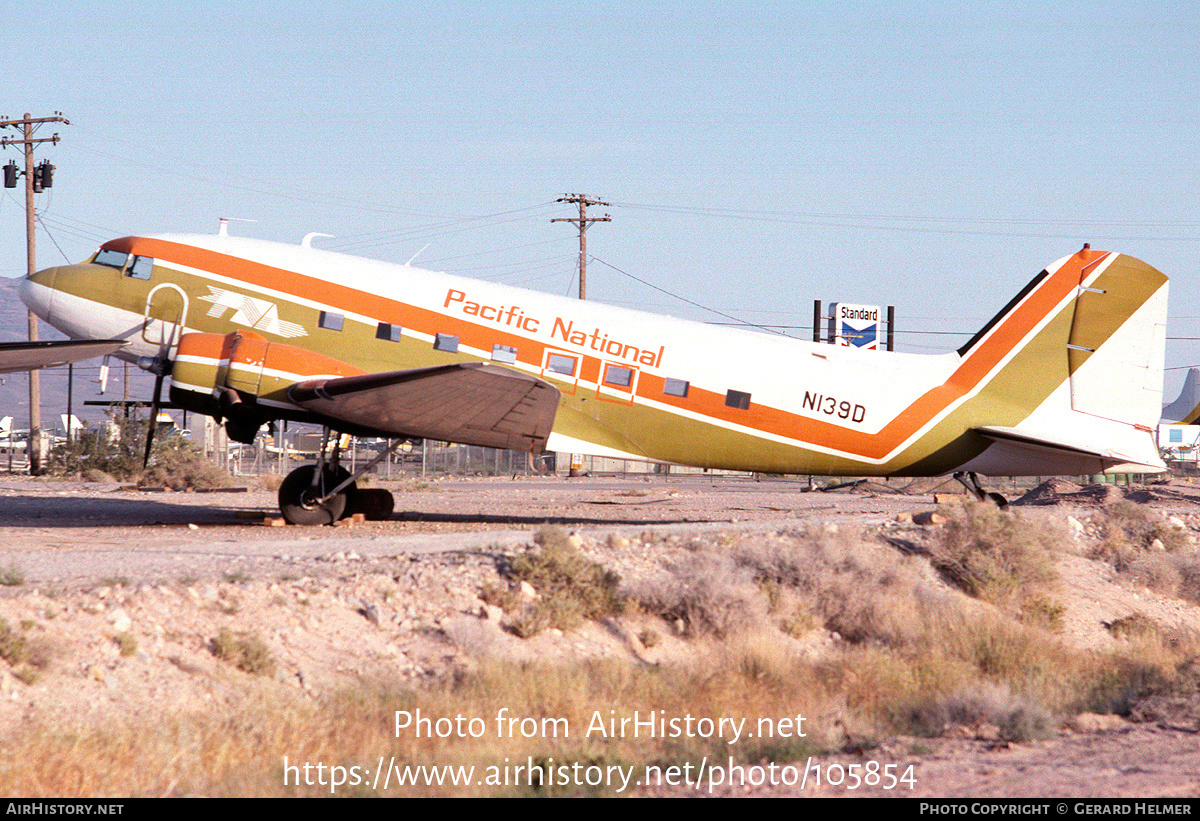 Aircraft Photo of N139D | Douglas DST-217A | Pacific National Airways | AirHistory.net #105854