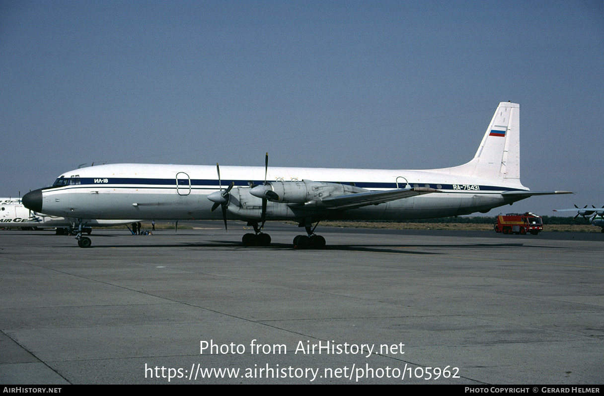 Aircraft Photo of RA-75431 | Ilyushin Il-18Gr | AirHistory.net #105962