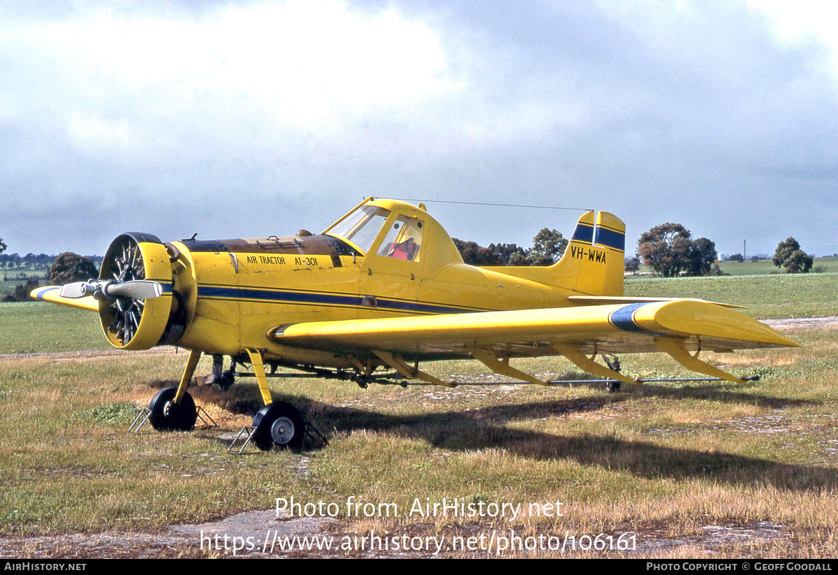 Aircraft Photo of VH-WWA | Air Tractor AT-301 | AirHistory.net #106161