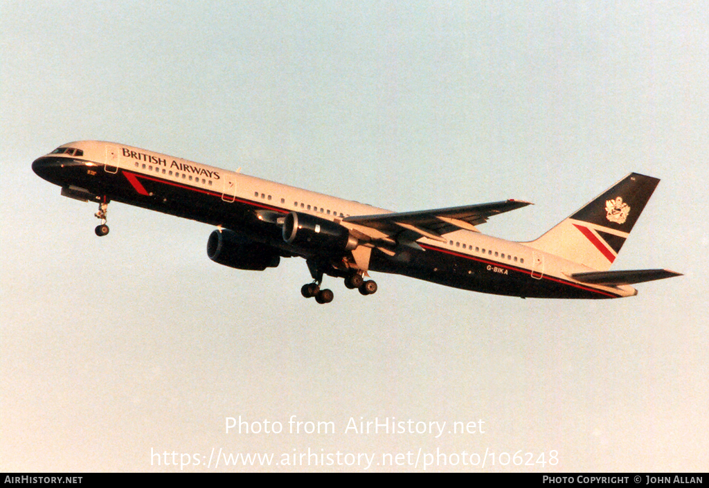 Aircraft Photo of G-BIKA | Boeing 757-236 | British Airways | AirHistory.net #106248