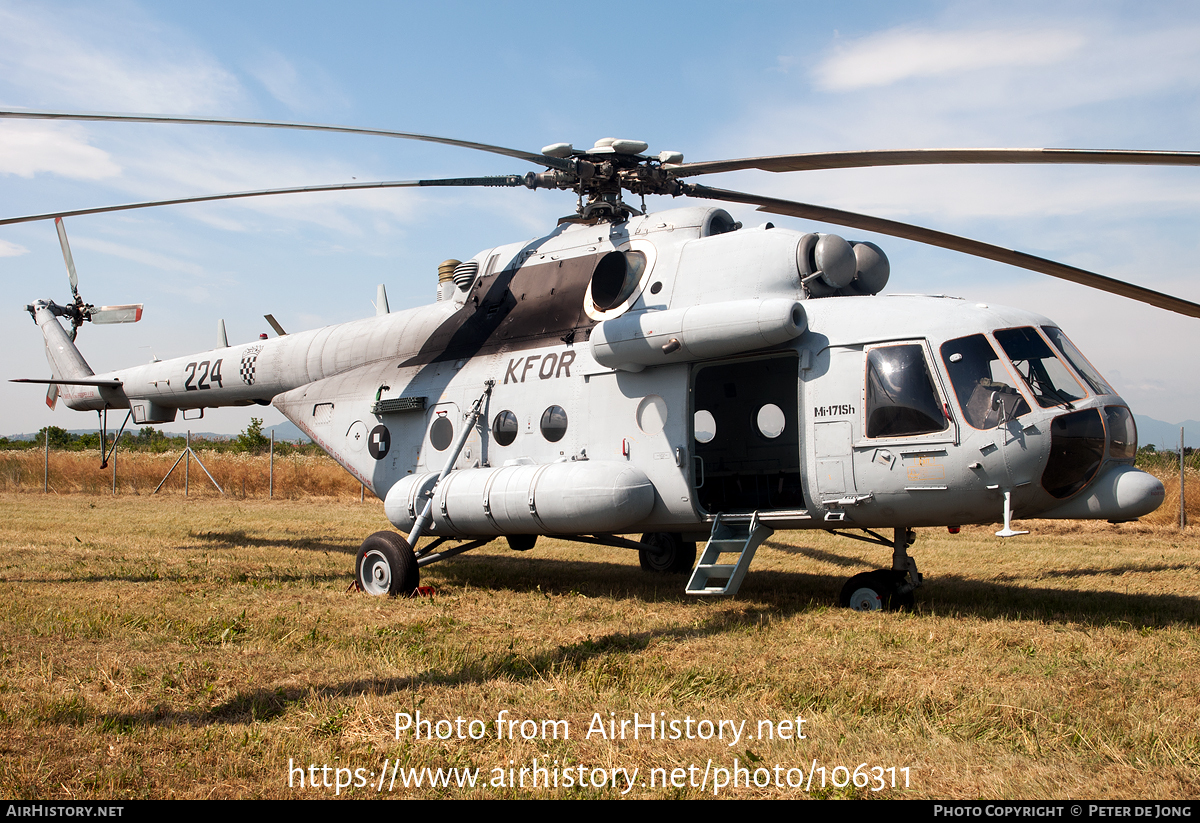 Aircraft Photo of 224 | Mil Mi-171Sh | Croatia - Air Force | AirHistory.net #106311