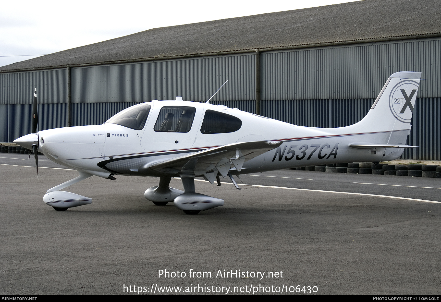 Aircraft Photo of N537CA | Cirrus SR-22T G3-X | AirHistory.net #106430