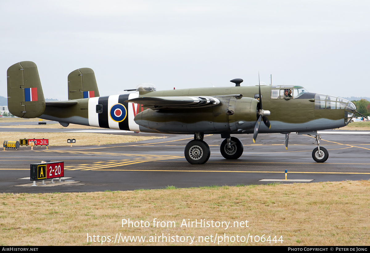 Aircraft Photo Of N88972 | North American B-25D Mitchell | UK - Air ...