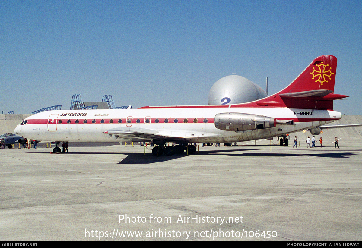 Aircraft Photo of F-GHMU | Sud SE-210 Caravelle 10B3 Super B | Air Toulouse International | AirHistory.net #106450