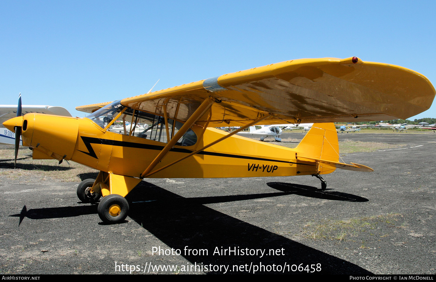 Aircraft Photo of VH-YUP | Piper PA-18-150 Super Cub | AirHistory.net #106458