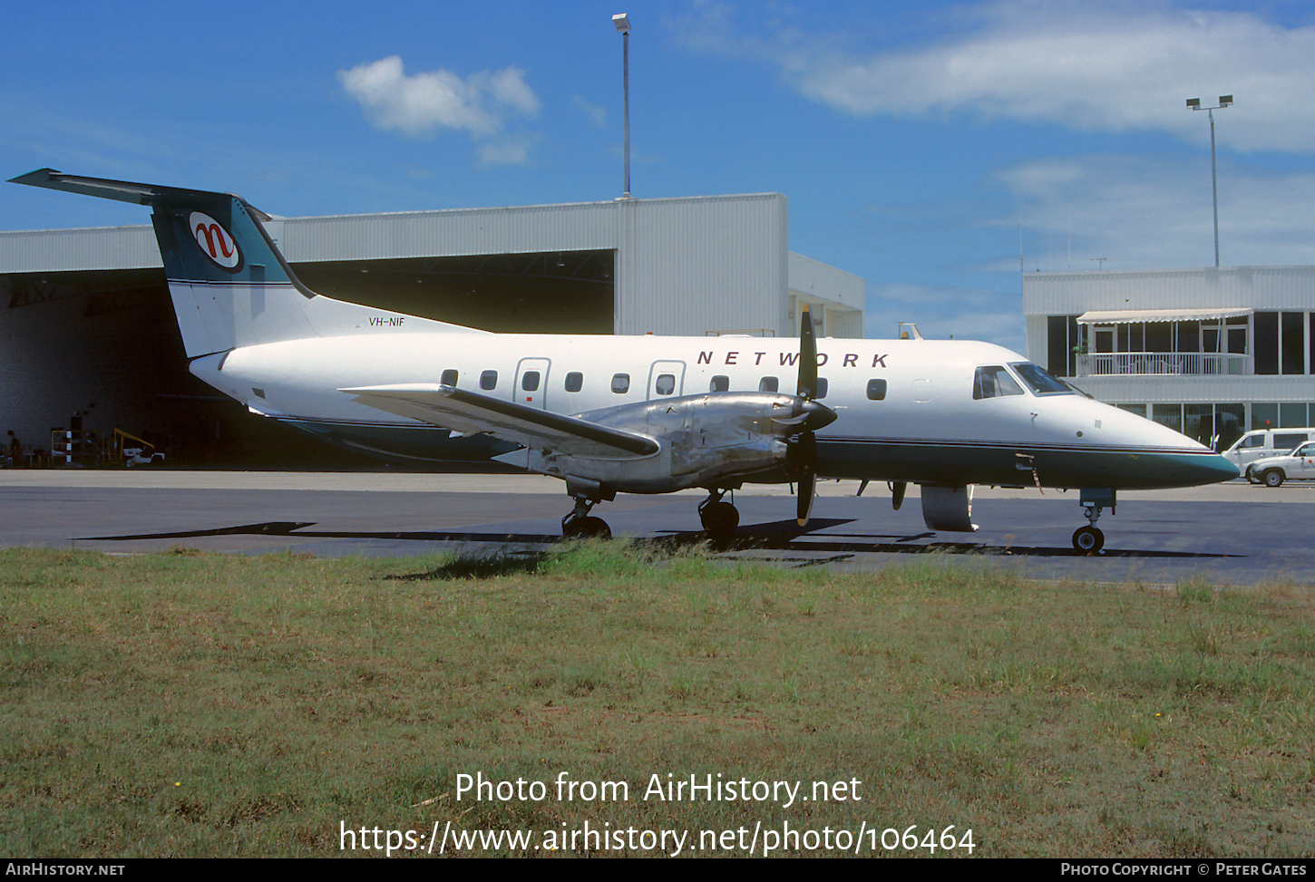 Aircraft Photo of VH-NIF | Embraer EMB-120(ER) Brasilia | Network Aviation | AirHistory.net #106464