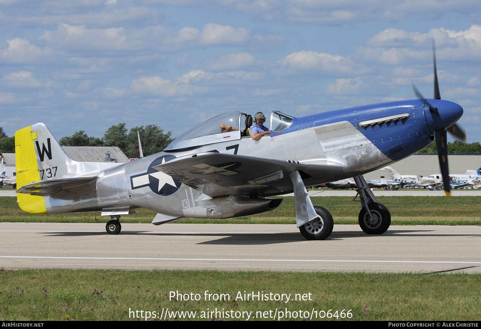 Aircraft Photo of N5551D / 413737 | North American P-51D Mustang | USA - Air Force | AirHistory.net #106466