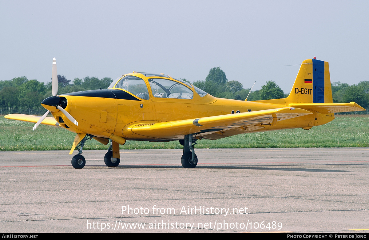 Aircraft Photo of D-EGIT / AS-411 | Piaggio P-149D | Germany - Air Force | AirHistory.net #106489