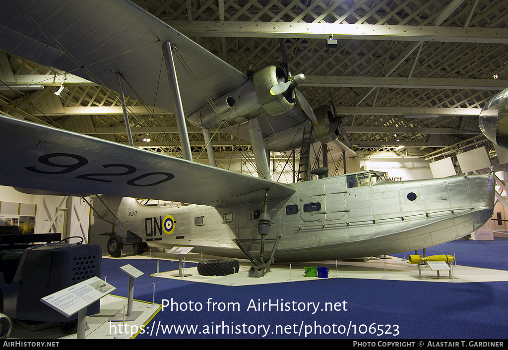 Aircraft Photo of 920 | Supermarine Stranraer | Canada - Air Force | AirHistory.net #106523