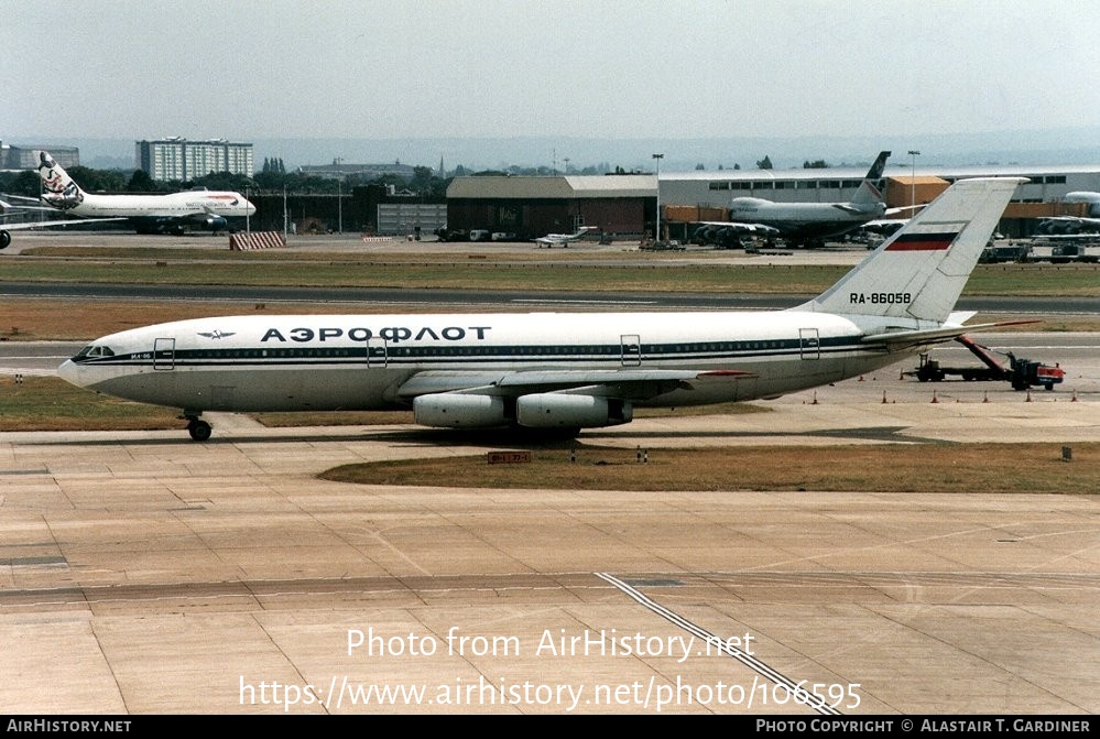 Aircraft Photo of RA-86058 | Ilyushin Il-86 | Aeroflot | AirHistory.net #106595